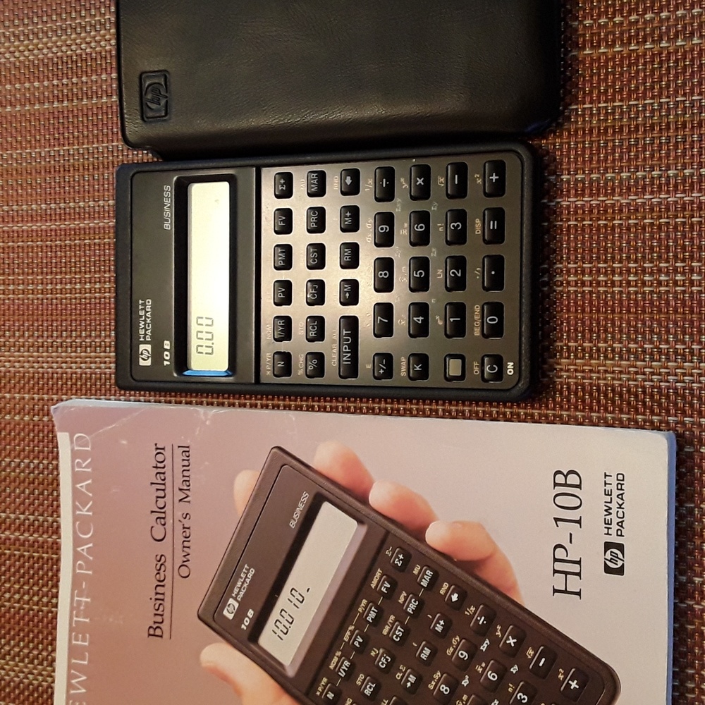 Hewlett-Packard 10B Business Calculator